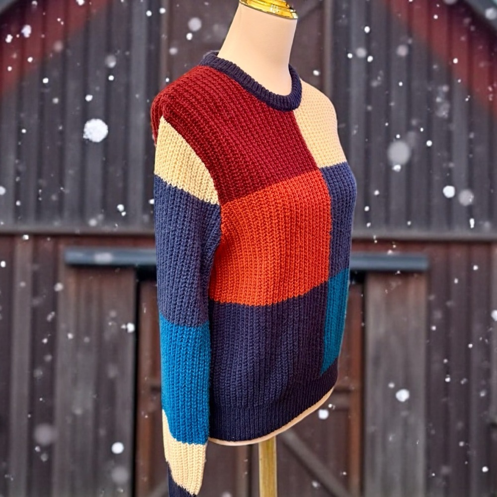 Brixton Savannah Patchwork Sweater - image 3
